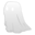 Ghost Silver Icon 32x32 png