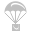 Parachute Silver Icon 32x32 png