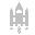 Space Shuttle Silver Icon 32x32 png