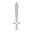 Sword Silver Icon 32x32 png