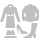 Clothes Silver Icon 40x40 png