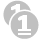 Coins Silver Icon 40x40 png
