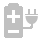 Electric Power Silver Icon 40x40 png