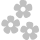 Flowers Silver Icon 40x40 png