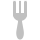 Fork Silver Icon 40x40 png