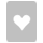 Hearts Card Silver Icon 40x40 png