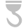 Hook Silver Icon 40x40 png