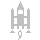 Space Shuttle Silver Icon 40x40 png