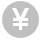 Yen Coin Silver Icon 40x40 png
