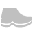 Boot Silver Icon