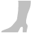 High Boot Silver Icon