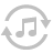 Music Converter Silver Icon