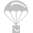 Parachute Silver Icon 48x48 png