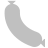 Sausage Silver Icon 48x48 png
