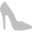 Shoe Silver Icon