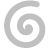 Spiral Silver Icon 48x48 png