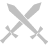 Swords Silver Icon 48x48 png