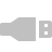 USB Silver Icon