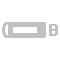 Flash Drive Silver Icon 60x60 png