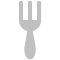 Fork Silver Icon 60x60 png