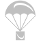 Parachute Silver Icon 60x60 png