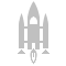 Space Shuttle Silver Icon 60x60 png