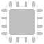 Chip Silver Icon