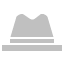Hat Silver Icon 64x64 png