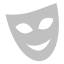 Mask Silver Icon