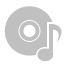 Music Disk Silver Icon 64x64 png