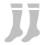 Socks Silver Icon