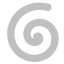 Spiral Silver Icon 64x64 png