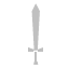 Sword Silver Icon