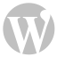 WordPress Silver Icon 64x64 png