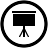 Easel Black Icon
