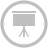 Easel Silver Icon