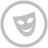 Mask Silver Icon 48x48 png