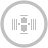 Space Station Silver Icon