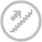 Upstairs Silver Icon 48x48 png