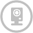 Webcam Silver Icon 48x48 png