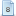 Blue Document Number 8 Icon 16x16 png