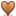 Chocolate Heart Icon 16x16 png