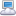 Monitor Cloud Icon 16x16 png