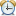Alarm Clock Blue Icon 16x16 png