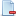 Blue Document Minus Icon 16x16 png