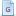 Blue Document Attribute G Icon