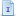Blue Document Attribute I Icon