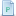 Blue Document Attribute P Icon 16x16 png