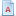 Blue Document Attribute Icon 16x16 png