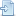 Blue Document Import Icon